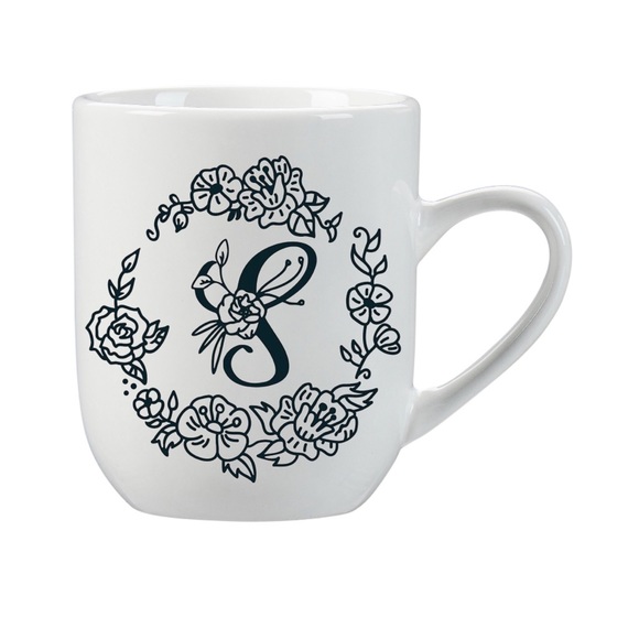 Personalized Initial & Message 12oz Mug - Picture 2 of 5